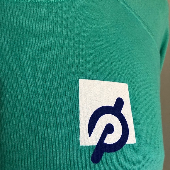 Unisex Peloton Aqua Logo Pullover Sweatshirt New - Picture 4 of 11